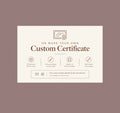 Make your own certificate