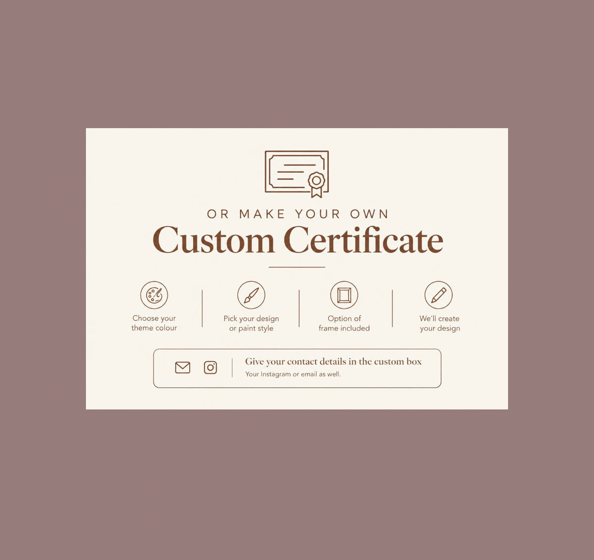 Make your own certificate